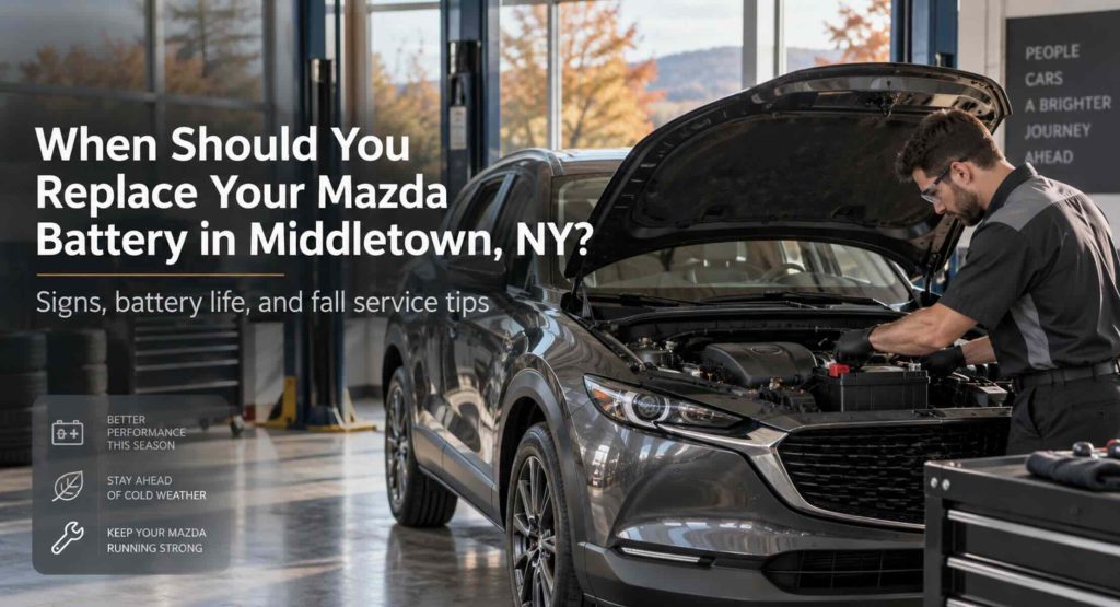 When Should You Replace Your Mazda Battery in Middletown, NY?