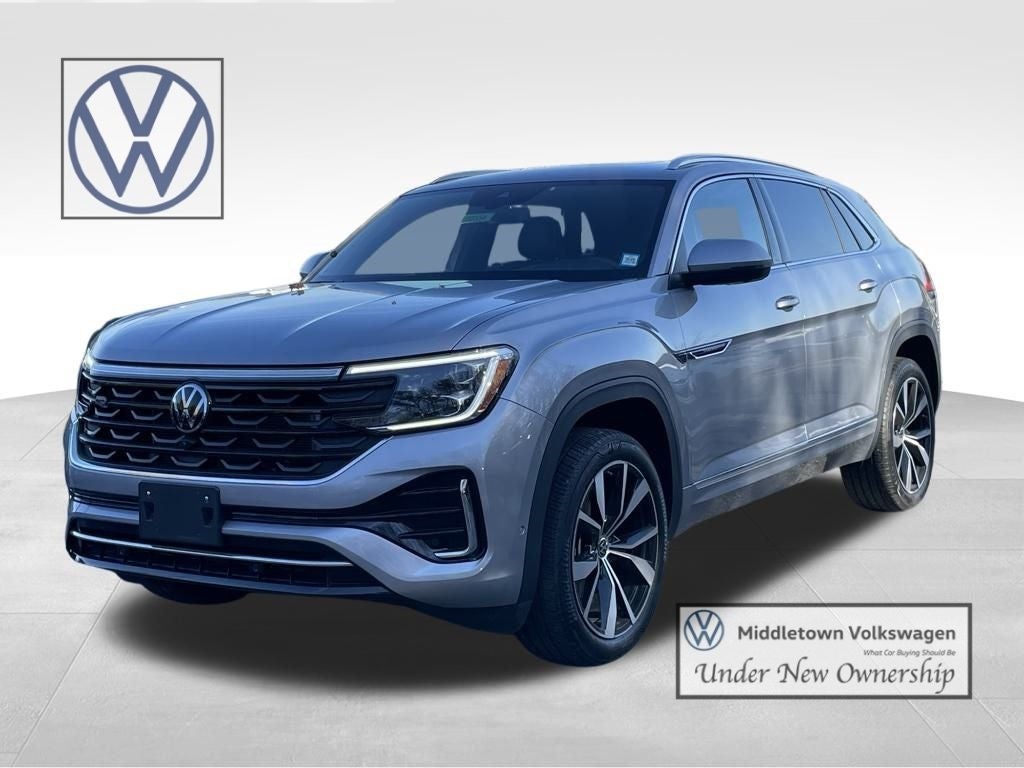 2024 Volkswagen Atlas Cross Sport 2.0T SEL Premium R-Line w/Navi, Heated Leather, Dual Temp, Panoroof