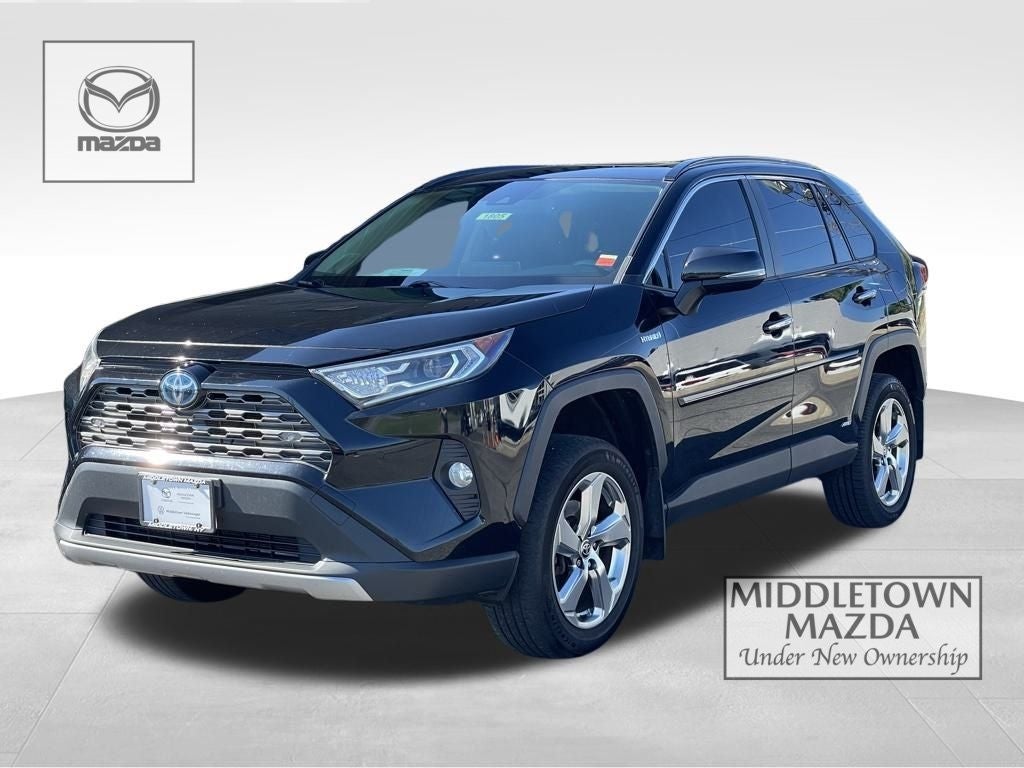2020 Toyota RAV4 Hybrid Limited w/Heated Leather Moonroof, AWD