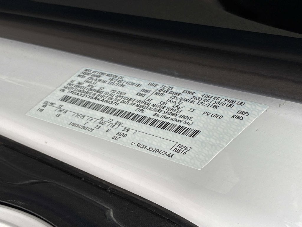 2024 Ford Transit-350 XLT