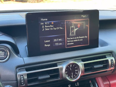 2022 Lexus IS 350 F SPORT