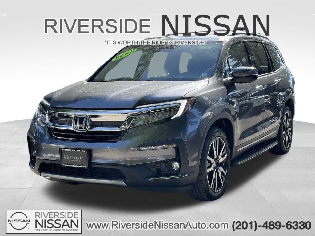 2022 Honda Pilot Elite AWD w/Navi, Hot/Cool Leather, Moonroof, Memory,