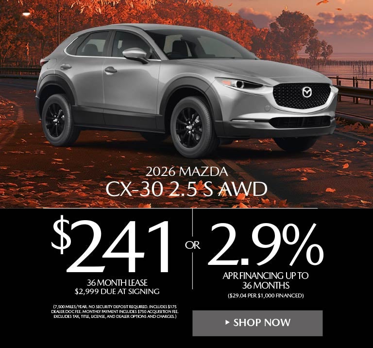 New 2026 MAZDA CX-30 Offer