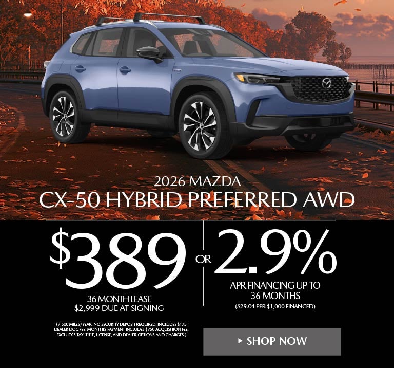 New 2026 MAZDA CX-50 Hybrid Offer