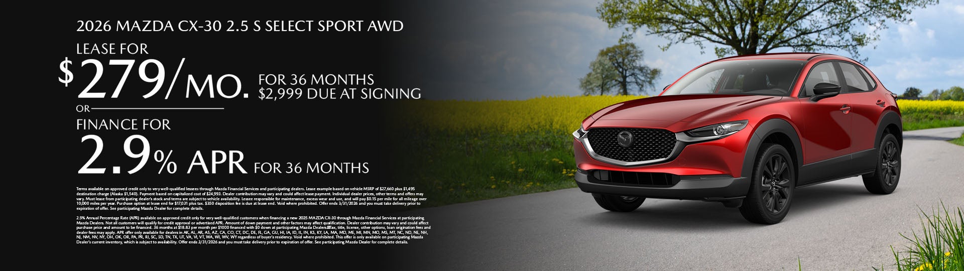 2026 Mazda CX-30